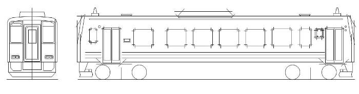 鉄道模型 キハ1 製作