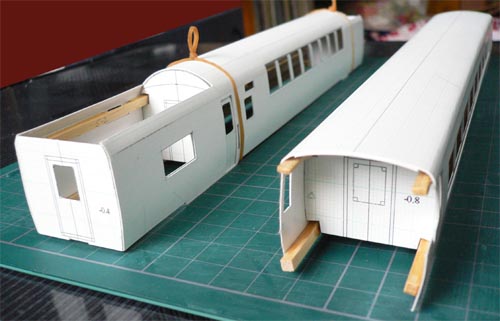 鉄道模型趣味のページ 京阪電車１９００系製作ペーパー製